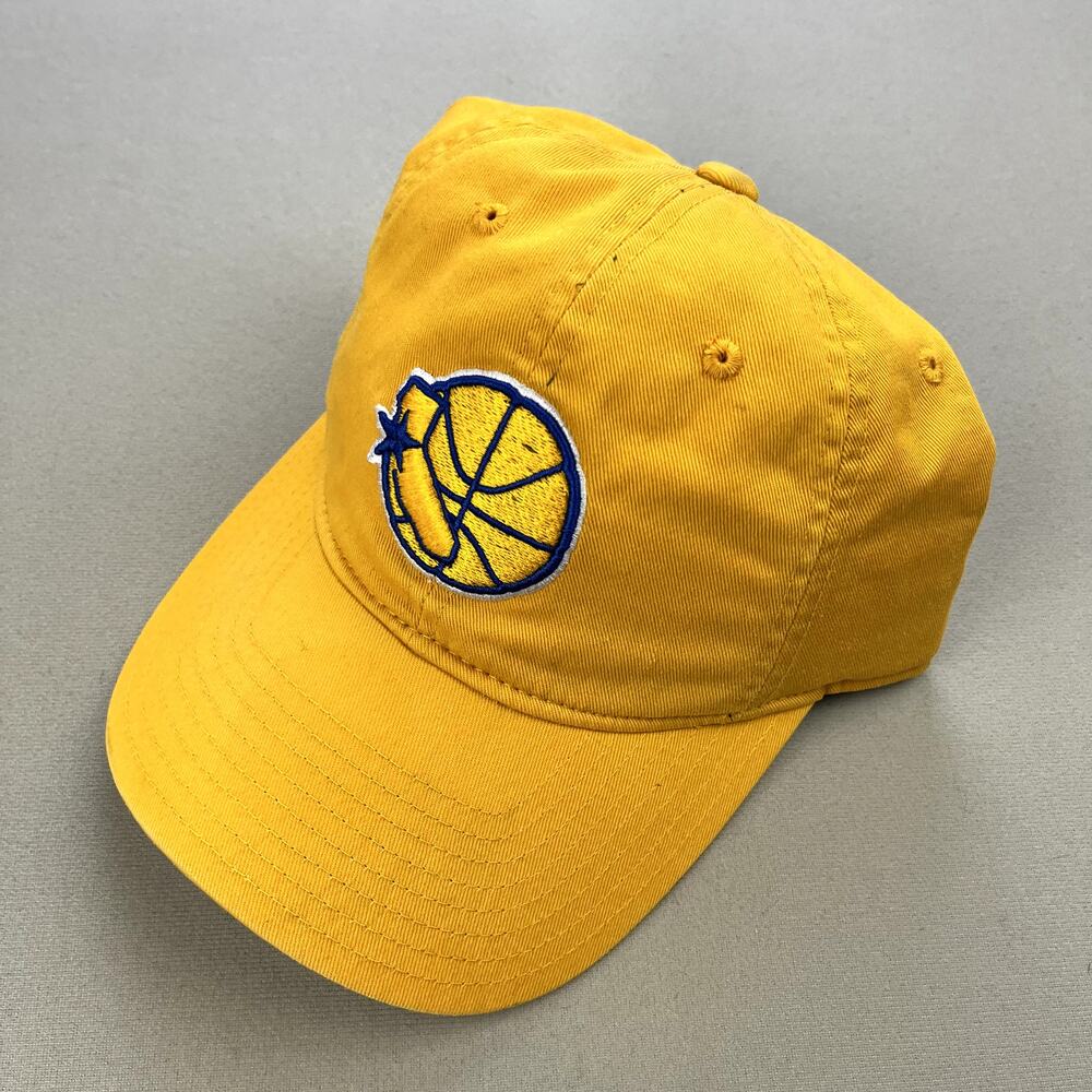 Golden State Warriors Hat Cap Strapback Yellow Mitchell & Ness NBA Basketball